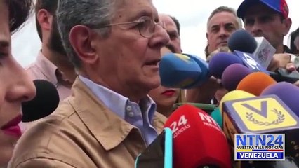 Ramos Allup explicó por qué no los dejaron entrar a la cárcel de Ramo Verde