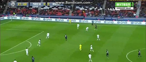 Edinson Cavani Insane Skills  - Paris Saint Germain 0-0 Rennes 29-04-2016