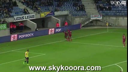 But De Sehrou Guirassy - Fc Sochaux vs Auxerre 1-1 - (29/4/2016)