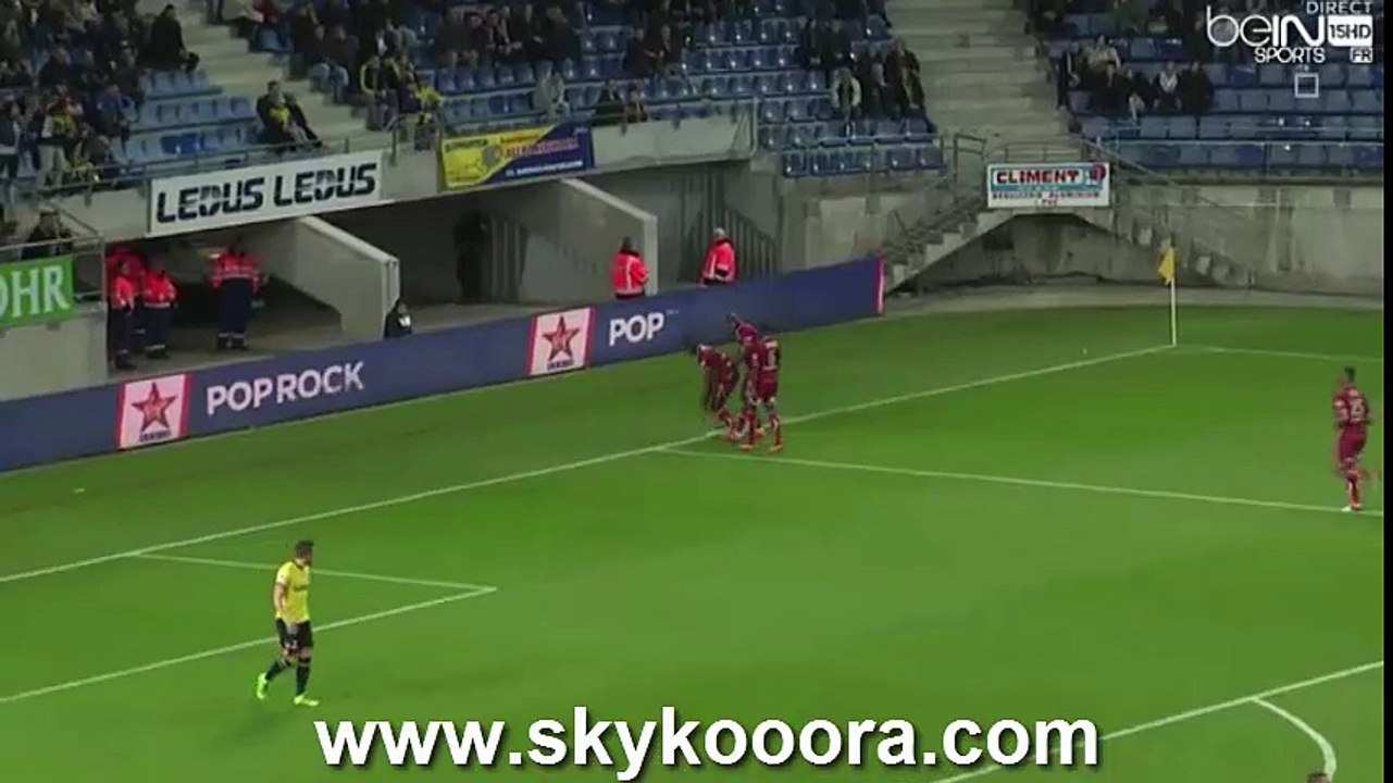 But De Sehrou Guirassy - Fc Sochaux vs Auxerre 1-1 - (29/4/2016)