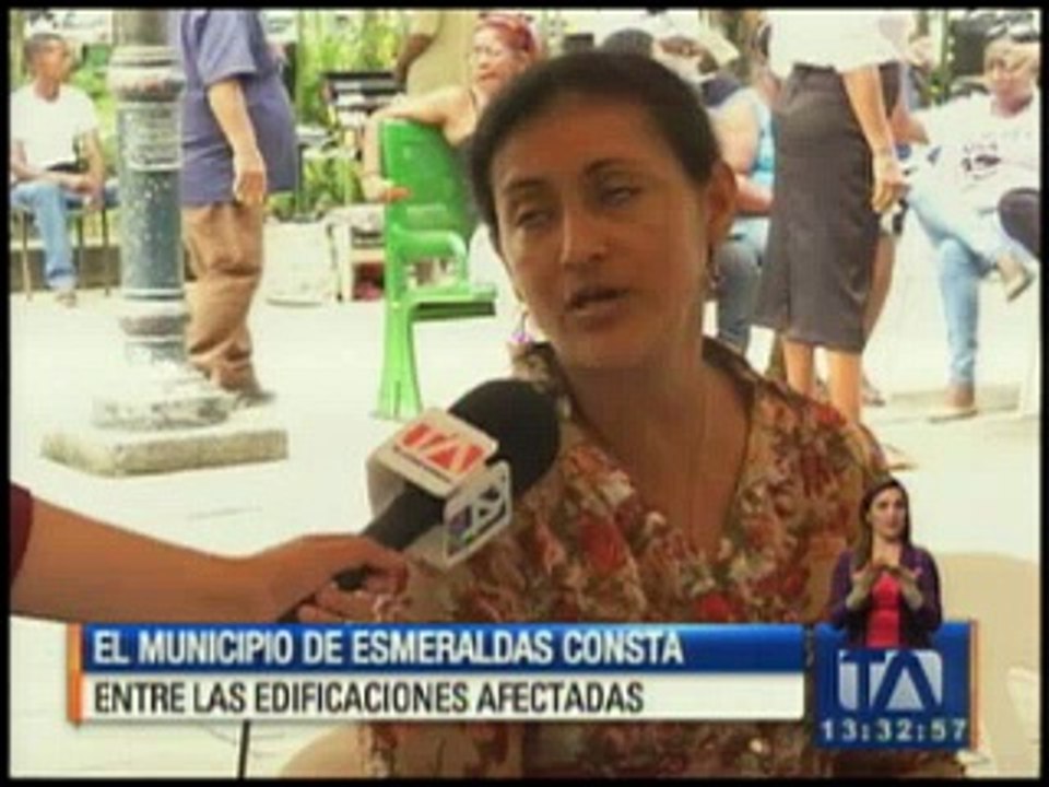 Municipio de Esmeraldas consta entre las edificaciones afectadas