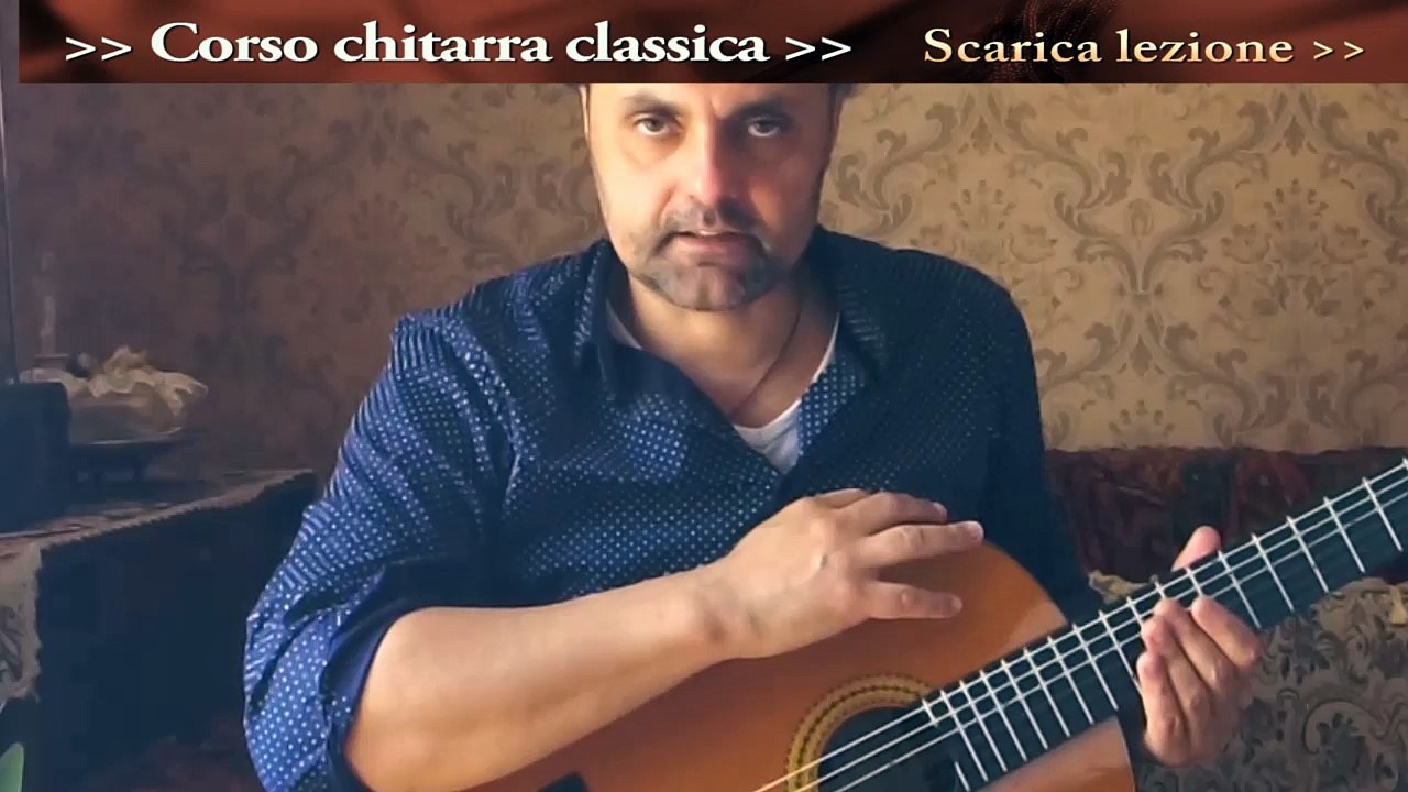 Lezione di chitarra tango Astor Piazzola Libertango chitarra