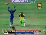 How a bowler with amazing action took wickets in Indian league