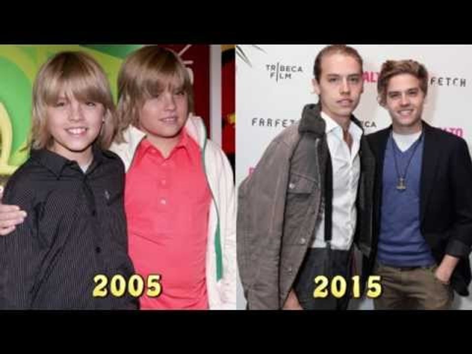 Zack e Cody Gêmeos em ação - Personagens Antes e Depois 2015