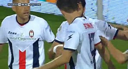 Raffaele Palladino Goal HD - Modena 1-1 Crotone - 29-04-2016