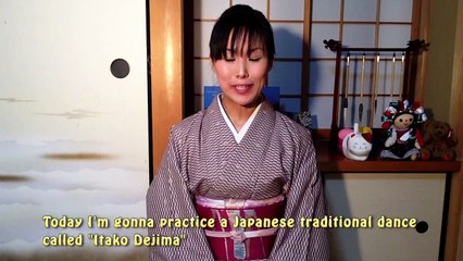 Japanese Traditional Dance "Itako Dejima"/ 日本舞踊　潮来出島