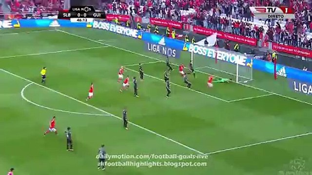Jardel fantastic goal - Benfica 1 - 0 Guimaraes 29-04-2016