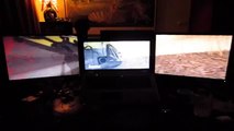 HP Envy 17 Eyefinity with laptop screen   2 x 4:3 monitors