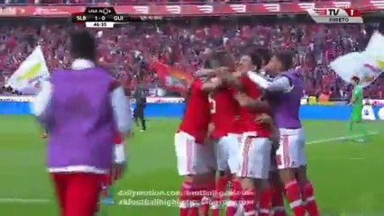 GOAAAL - Benfica 1-0 Guimaraes - PORTUGAL PRIMIERA LIGA 29.04.16