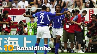 Top 10 Best Free Kick Takers _ Ronaldinho, Beckham, Calhanoglu!