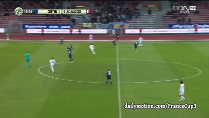 Hugo Videmont Goal HD - Creteil 1-1 AC Ajaccio - 29-04-2016