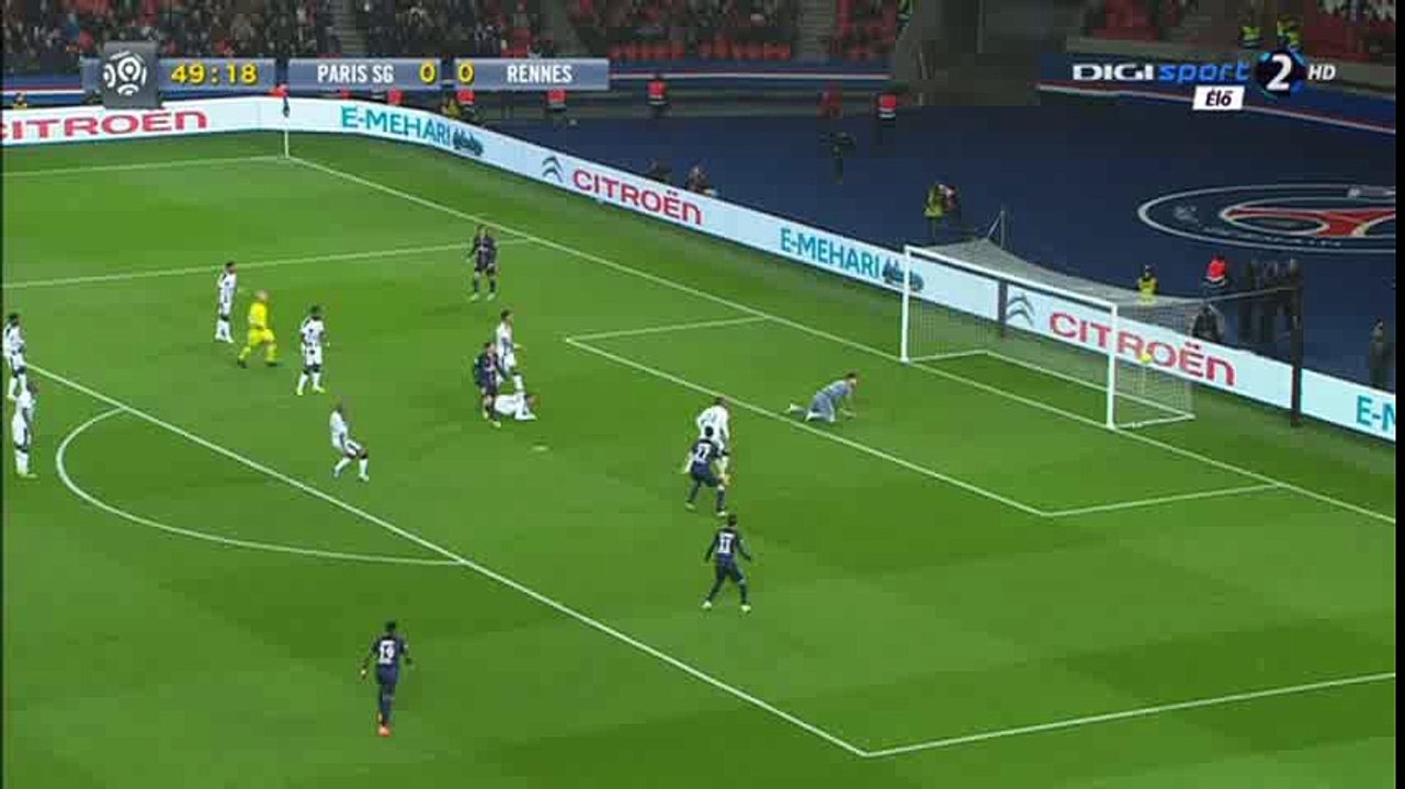 Maxwell Goal HD - PSG 1-0 Rennes - 29-04-2016