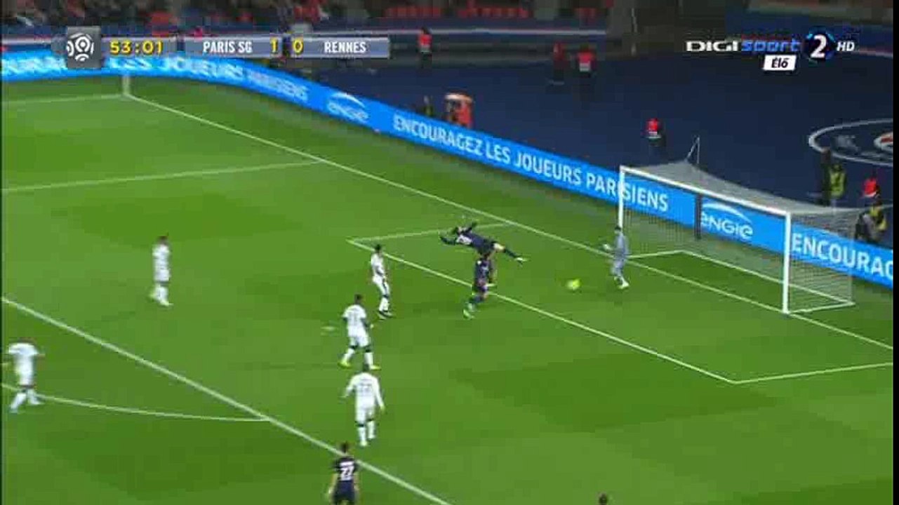 Zlatan Ibrahimovic Goal HD - PSG 2-0 Rennes - 29-04-2016