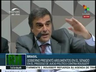 Defensa de Rousseff presenta al Senado alegatos contra el impeachment