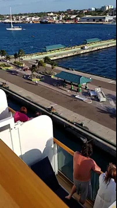 Two people miss cruise ship in Nassau  her kids are onboard