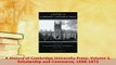 PDF  A History of Cambridge University Press Volume 2 Scholarship and Commerce 16981872 Download Full Ebook