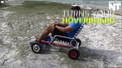 This Invention Transforms Your Hoverboard Into A GoKart