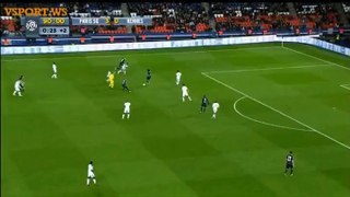 But de Edinson Cavani - Paris Saint Germain 4-0 Rennes (29.04.2016) France - Ligue 1