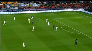 Goal Edinson Cavani - Paris Saint Germain 4-0 Rennes (29.04.2016) France - Ligue 1 -