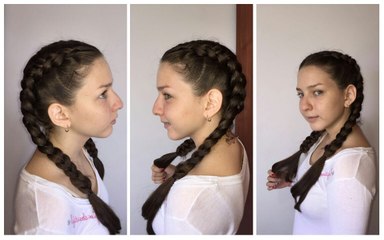 Como Hacer Boxer Braids o Trenzas Holandesas paso a paso