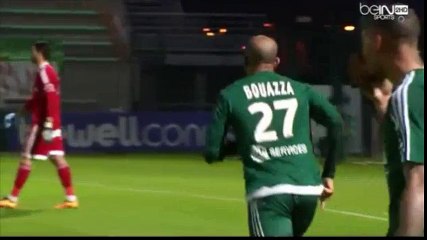 But de Bouazza contre Bourg Peronnas