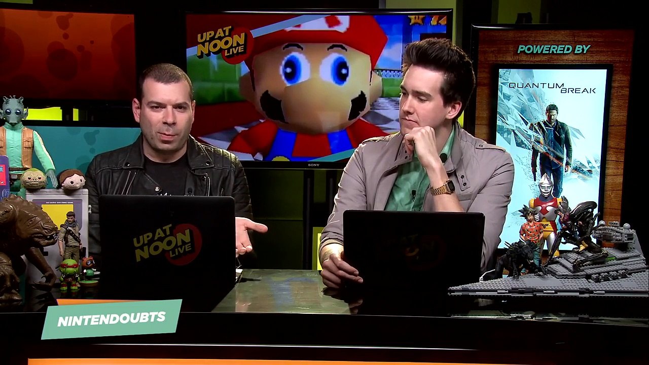 Nintendos Bad News, Alien: Covenant, & Ghostbuster Juice - Up At Noon Live