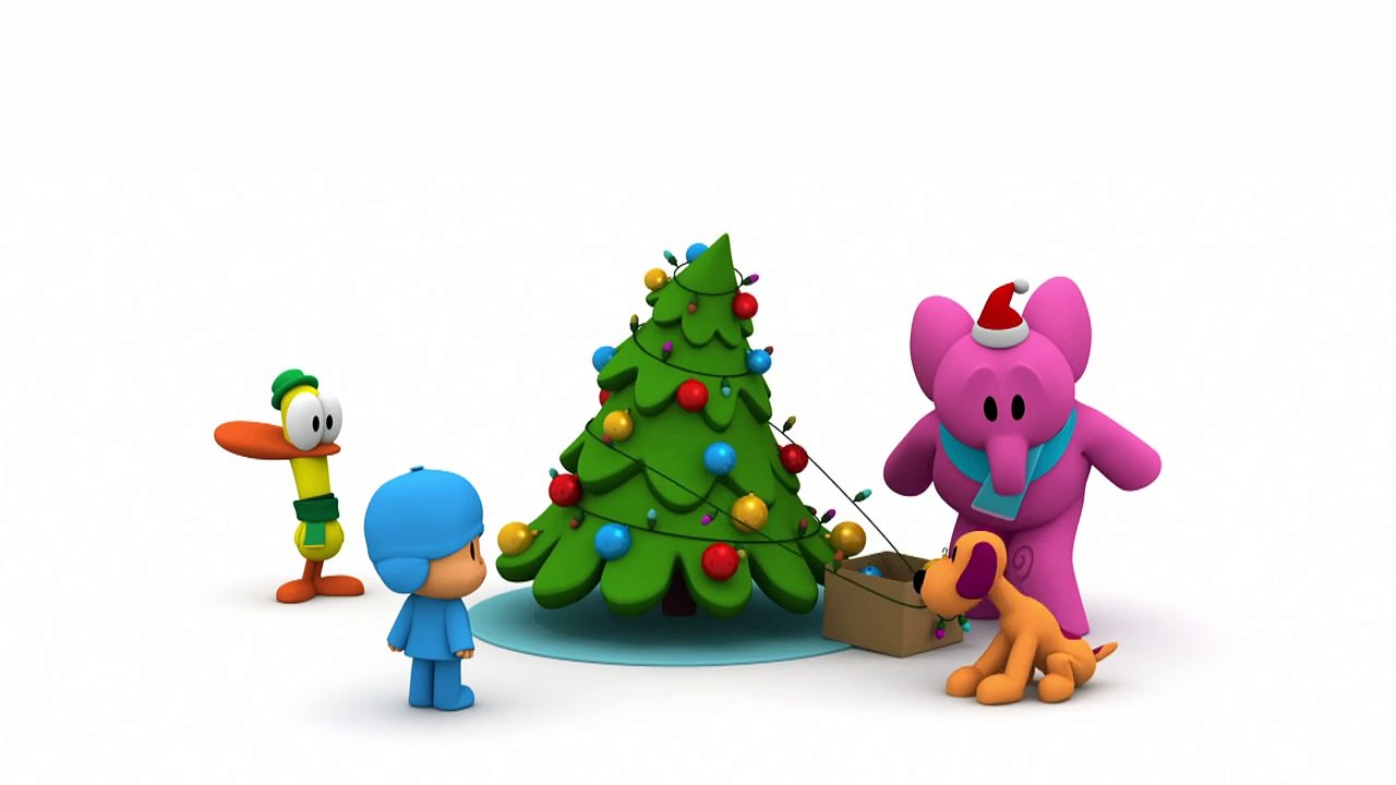 Покойо на русском языке - Наряжаем ёлку! - Мультики про Новый год