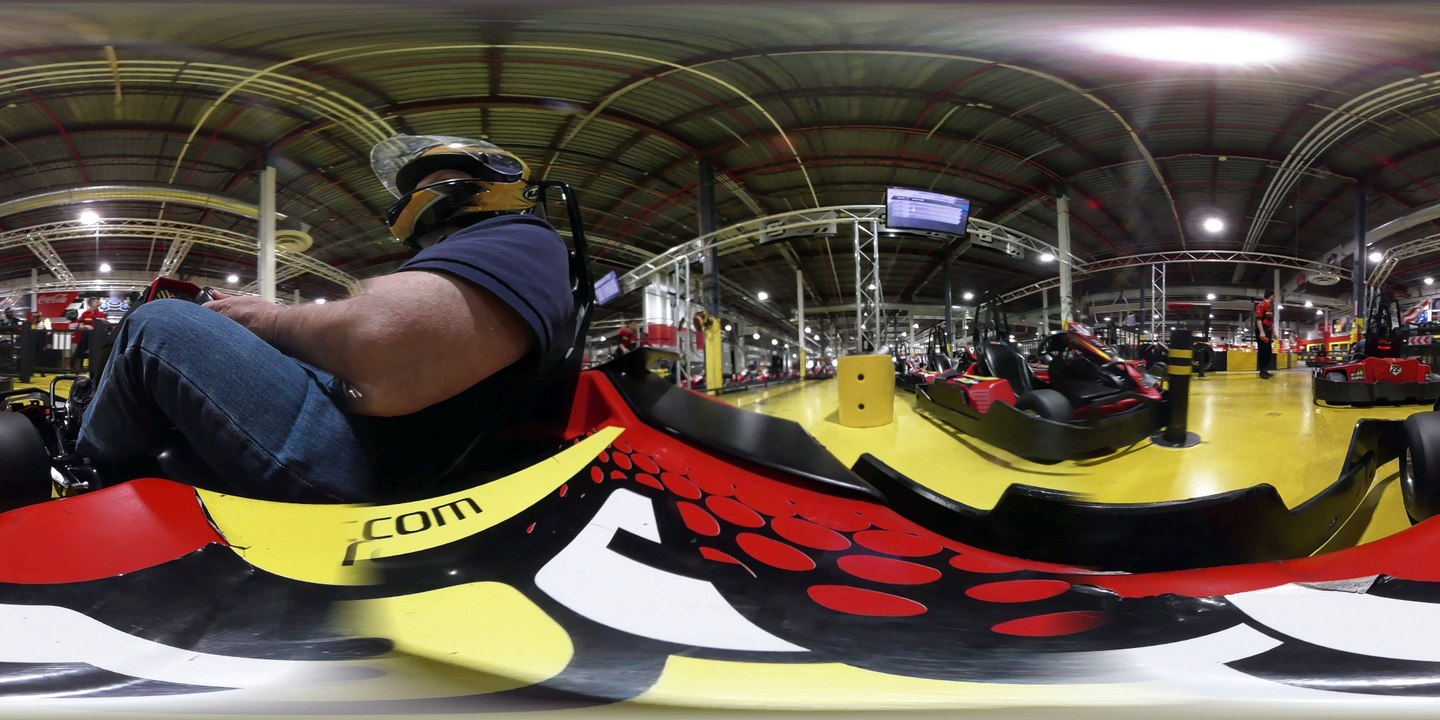 Kart Test at the Pole Position indoor karting facility