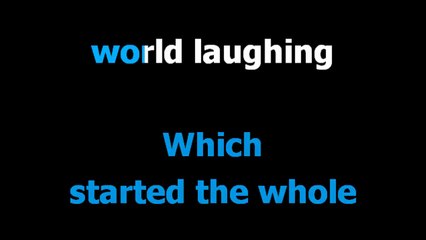 I started the joke   Bee Gees - Karaoke version