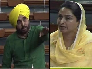 Bhagwant Mann Vs Harsimrat kaur Badal