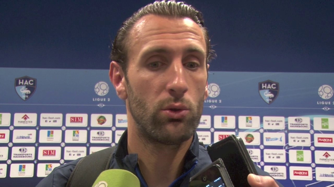 Après HAC - Nîmes (3-1), réactions de Ghislain Gimbert