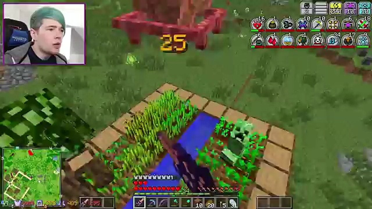 DanTDM Minecraft | CRYSTAL DISCOVERIES!! | Diamond Dimensions Modded Survival #255