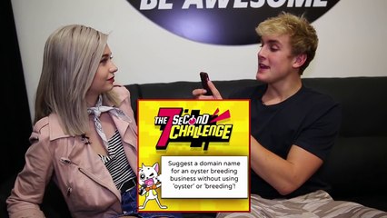 AMANDA STEELE 7 SECOND CHALLENGE W/ JAKE PAUL!