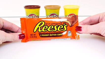 Chocolates Reese's Play Doh DIY  Comidas Play Doh DCTC