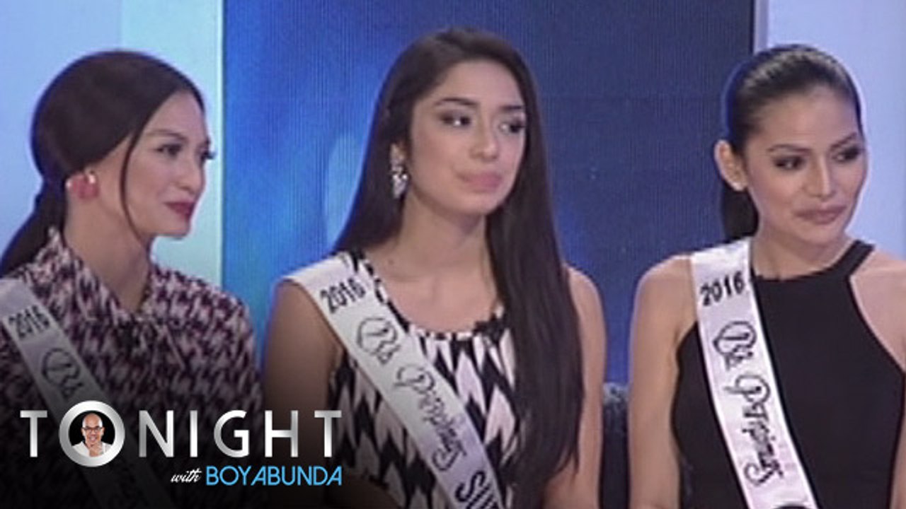 TWBA: Boy Abunda to our beauty queens "Why do you aim for Ms. Universe?"