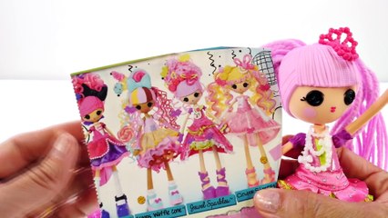 Lalaloopsy Cabello Alocado Peinado Princesa Poof! Lalaloopsy Colorida Muñeca Con Brillos