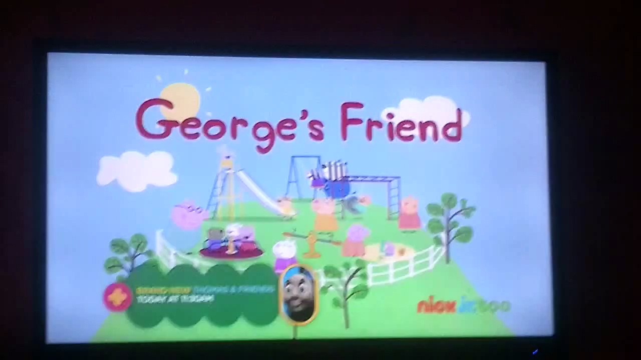 Peppa pig george's friend