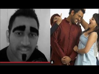 Dhoni shown middle finger for world cup!