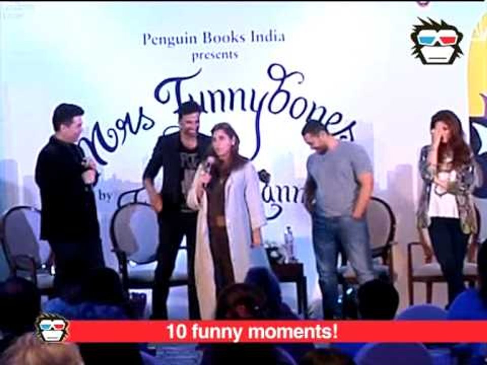 10 funniest moments from Twinkle Khanna's Book launch