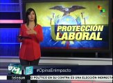 Políticas de protección laboral en Venezuela frenan desempleo regional
