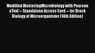 [Read book] Modified MasteringMicrobiology with Pearson eText -- Standalone Access Card --