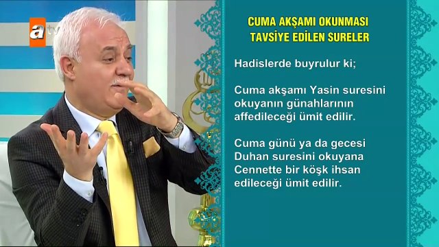 Cuma akşamı okunması tavsiye edilen sureler