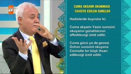 Cuma akşamı okunması tavsiye edilen sureler