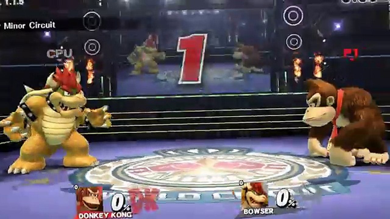 Donkey Kong vs Bowser