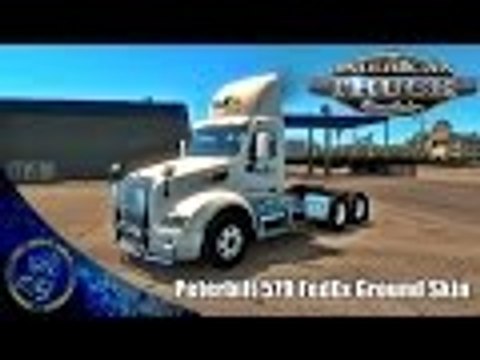American Truck Simulator: Peterbilt 579 FedEx Ground Skin Mod (All Cabs)