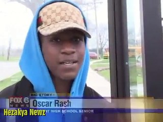 DISRESPECTFUL- Milwaukee High School Student KNOCKS OUT Old Security Guard On CAMERA!!