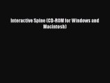 Read Interactive Spine (CD-ROM for Windows and Macintosh) Ebook Free