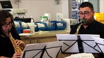 'TACET SAX QUARTET' en el Hospital Cl_nico Universitario, PTS. Granada