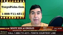 Chicago White Sox vs. Baltimore Orioles Pick Prediction MLB Baseball Odds Preview 4-29-2016.