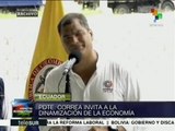 Ecuador: pdte. Correa insta a visitar Manabí y Esmeraldas